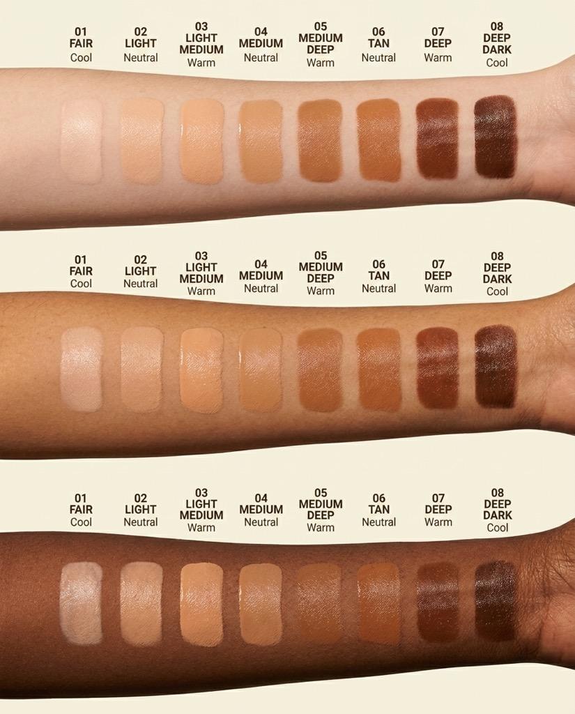 Skween Peptide BB Cream, Skin Tint Stick with HA+ Microspheres, Sheer-to-Light Coverage, Natural Glowy Finish