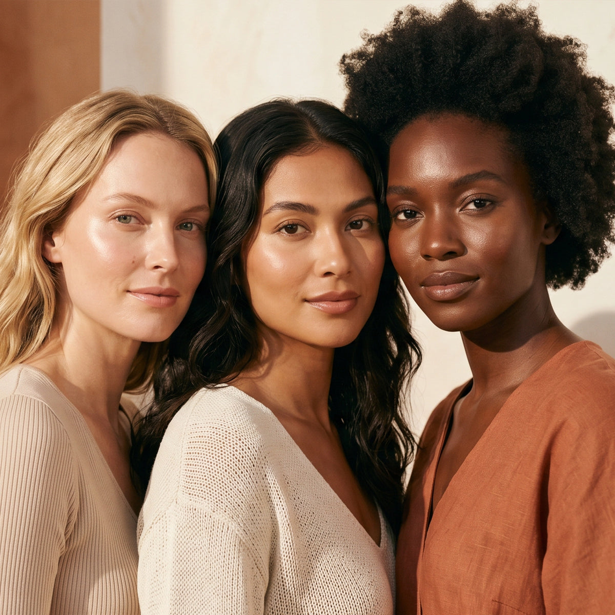 Skin tint stick on glowing skin