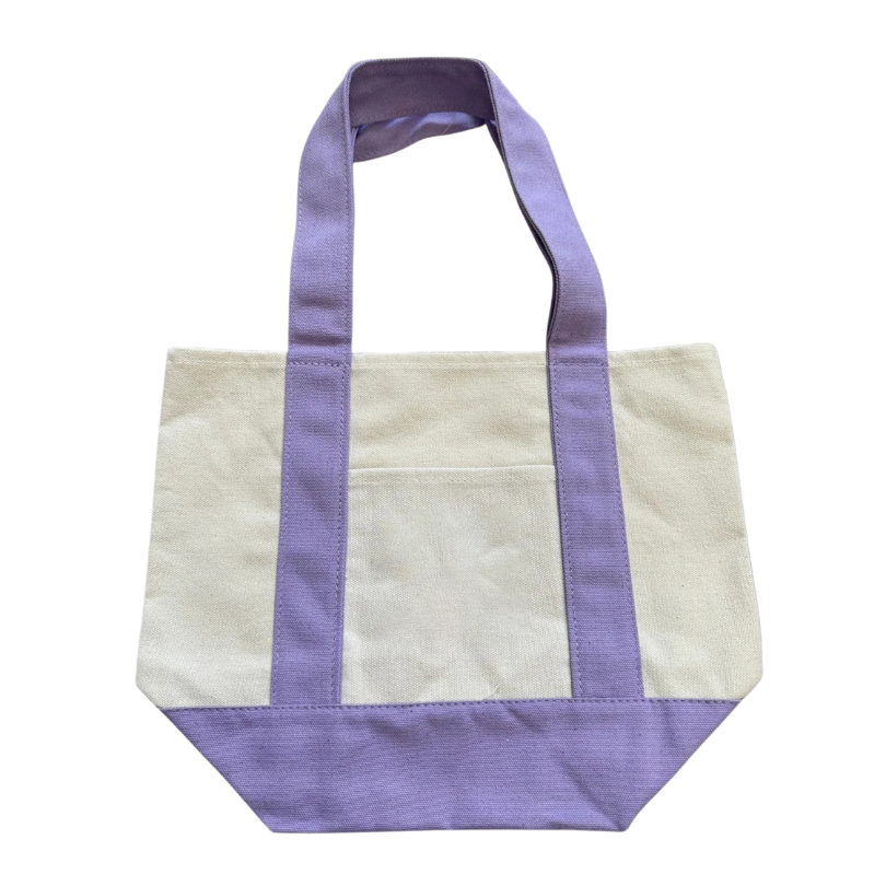 Summer Pastel Canvas Tote Bags