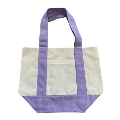 Summer Pastel Canvas Tote Bags
