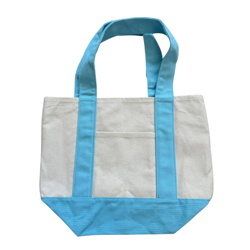 Summer Pastel Canvas Tote Bags