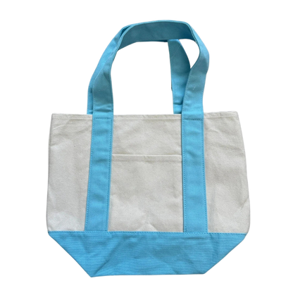 Summer Pastel Canvas Tote Bags