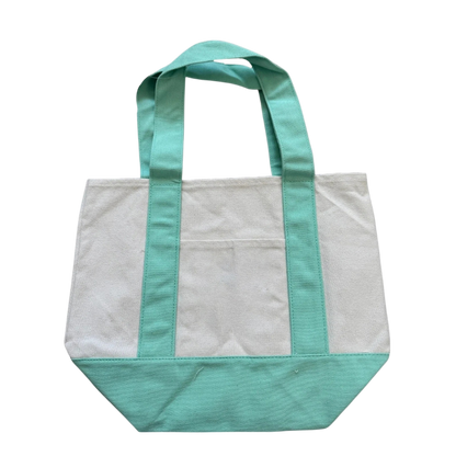 Summer Pastel Canvas Tote Bags
