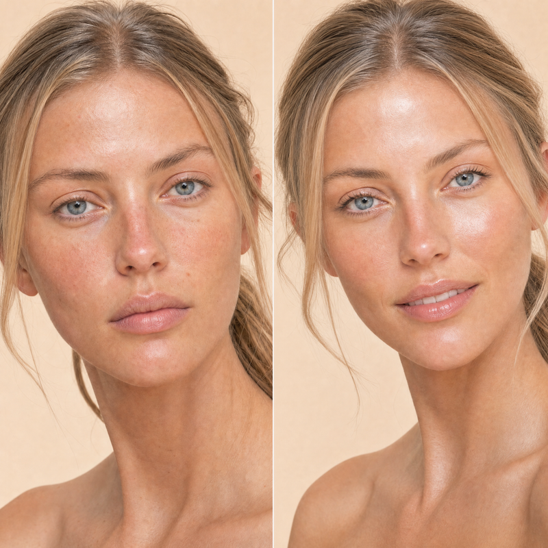 Blur fine lines instantly