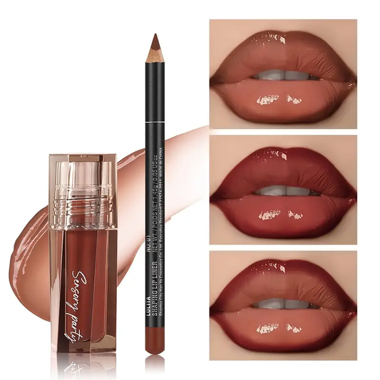 Dewy Ombre Lip Gloss & Lip Liner Set